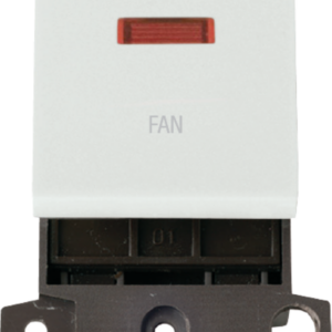 Click White 20A DP Switch Module Neon Fa