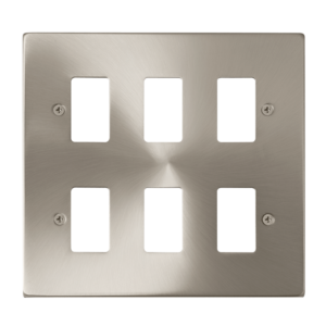 6 Module Front Plate