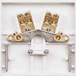 Click Polar 20A Flex Outlet Plate with Terminals