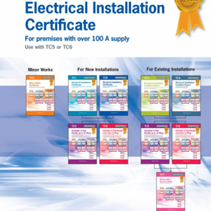 Kewtech New Electrical Installation Certificates for over 100A Supply