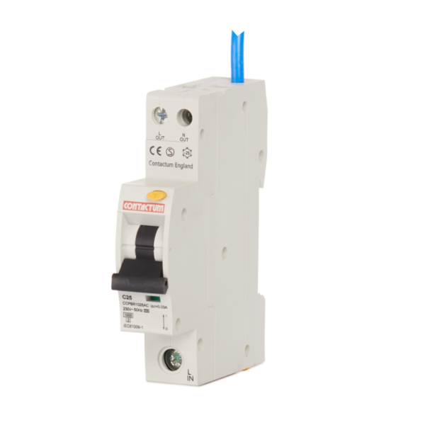 Single Pole Class A Type C Compact RCBO