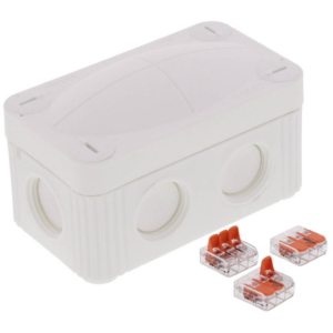 White 206 IP66 Combi Box with Wago Connectors