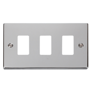 3 Gang Front Plate