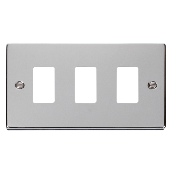 3 Gang Front Plate
