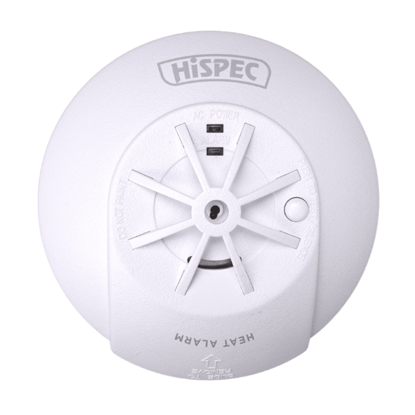 Mains Interconnectable Heat Alarm with Fast Fix and Battery Backup