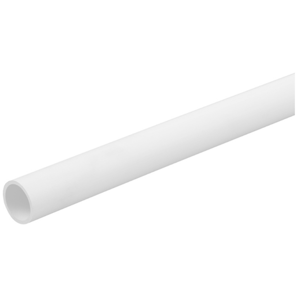 3M White PVC 25mm Round Conduit