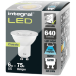 Lamp, LED GU10 Dimmable, 36Deg Beam