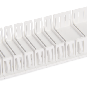Contactum Moulded 6 Module Blank Plate Strip