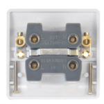 Click Mode 1 Gang 45A DP Switch White Rocker