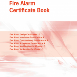 Kewtech Fire Installation Certificate Book