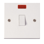 Click Polar 1 Gang 20A DP Switch Neon
