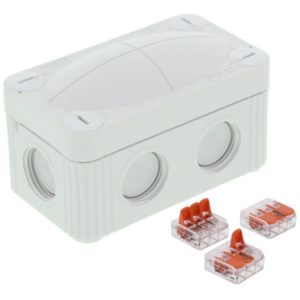 Grey 206 IP66 Combi Box with Wago Connectors