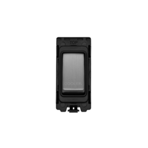 Brushed Chrome Wine Cooler Grid Module