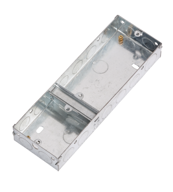 3 Gang Single plus Double Back Box