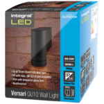 Integral Vesari Dark Grey IP54 Wall Light