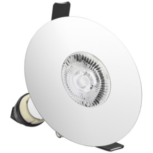 Downlight, Evofire Fire Rated Round IP65, c/w GU10 Holder