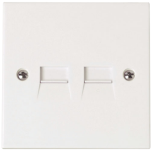 Click Polar 2 Gang BT Slave Socket