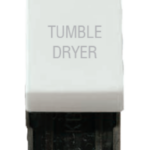 Click White 10Ax DP Switch Module Tumble