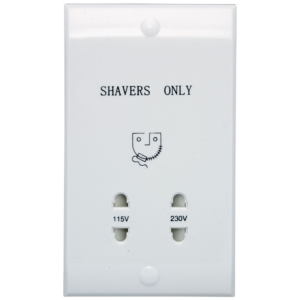 Ansell Dual Voltage Shaver Socket