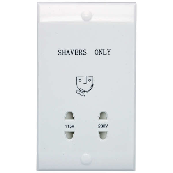 Ansell Dual Voltage Shaver Socket