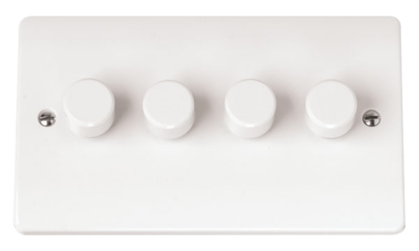Click Mode 4 Gang 2 Way 250Va Dimmer