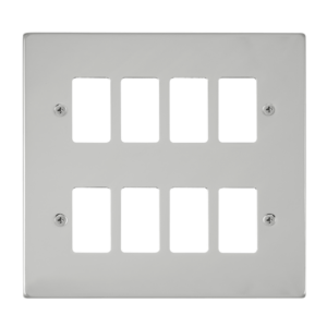 8 Gang Front Plate