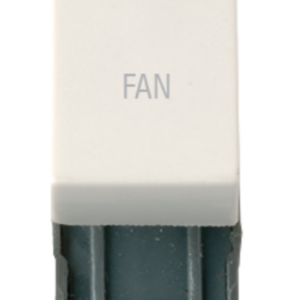 Polar White 10Ax DP Switch Module Fan