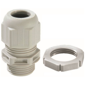 Grey 20S/20L IP68 6.2-14mm Dome Gland and Locknut
