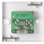 Click Polar 2 Gang Coaxial & Satellite Socket
