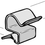Walraven 2-4mm x 19-24mm Cable Run Clips (25)
