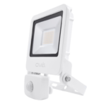White 30w PIR Floodlight 4000k