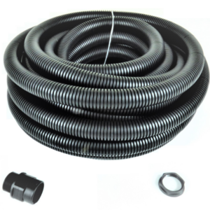 Black 20mm PVC Flexible Conduit Contractor Pack