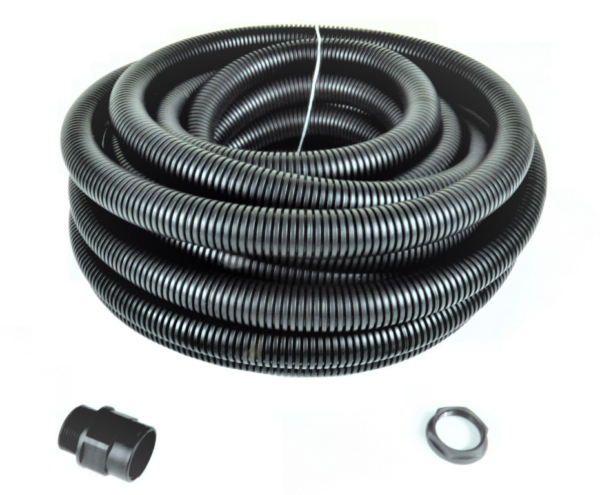 Black 20mm PVC Flexible Conduit Contractor Pack