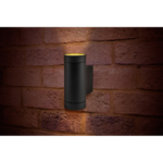 Integral Vesari Dark Grey IP54 Up/Down Wall Light