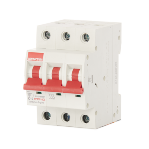 Contactum 10A 10kA Type C TP MCB