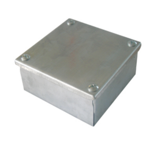 Galvanised 4X4X2 Adaptable Box Knockouts