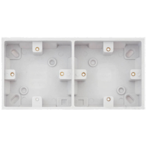 Selectric White Dual 25mm Patress
