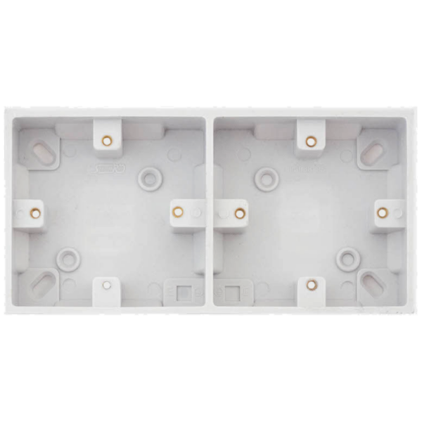 Selectric White Dual 25mm Patress
