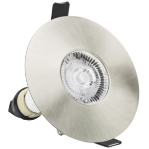 Downlight, Evofire Fire Rated Square IP65, c/w GU10 Holder