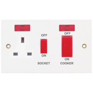 Selectric White 45A DP Cooker Control Unit Neon
