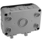 BG Storm IP66 2 Gang 13A Switched RCD Socket