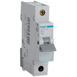 Hager 50A SP Type B 6kA MCB