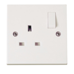 Click Polar 1 Gang 13A SP Switched Socket