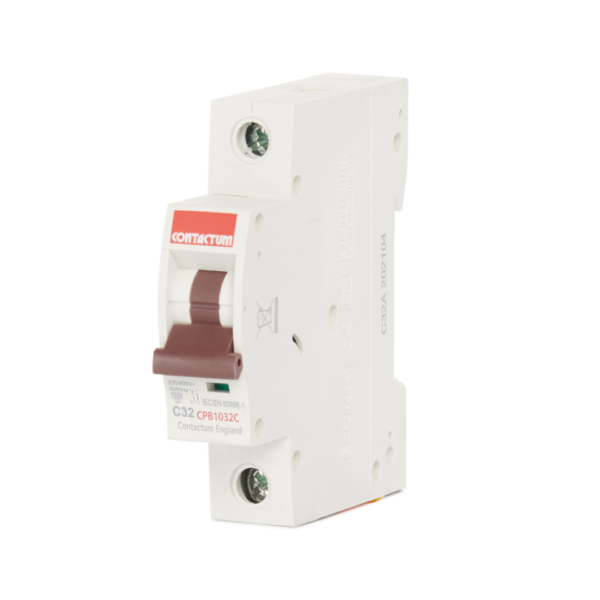 Contactum 32A 10kA Type C SP MCB