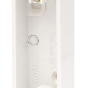 Click Polar 1 Gang Architrave Patress