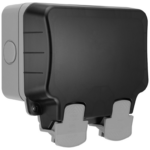BG Storm IP66 2 Gang Unswitched Socket