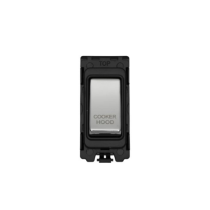 Polished Chrome Cooker Hood Grid Module