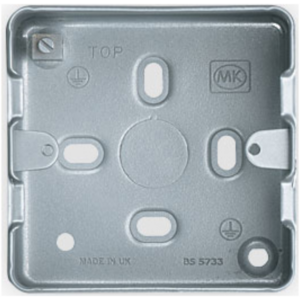 Metalclad 1 & 2 Module 40mm Surface Box
