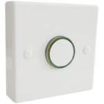 Eterna White Time Delay Push Switch