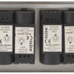 Click Deco Satin Chrome 4 Gang 2 Way 400w Dimmer